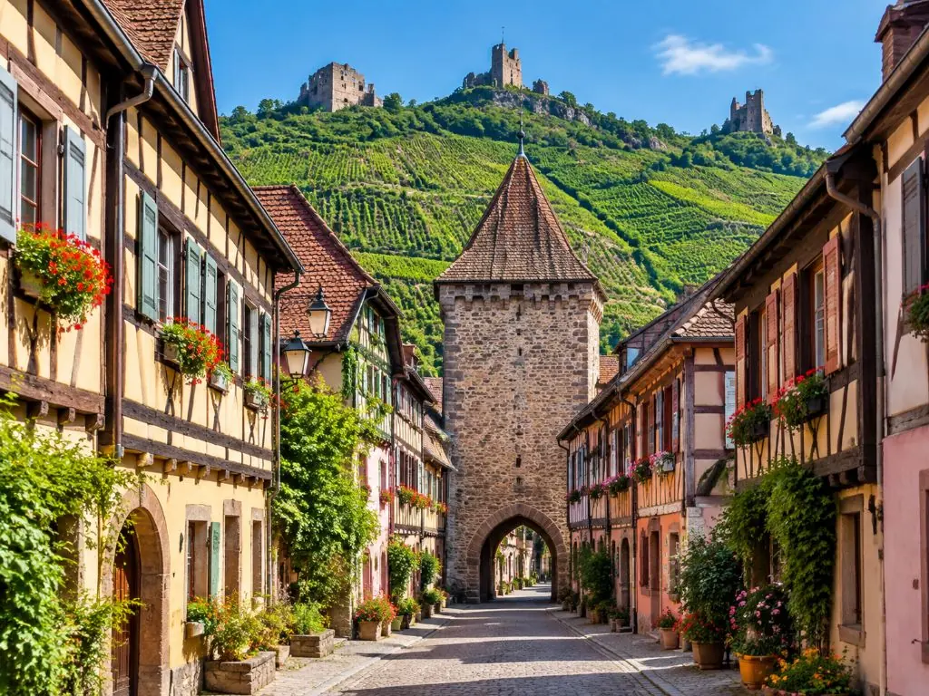 From Basel: Colmar, Haut-Koenigsbourg and Ribeauvillé